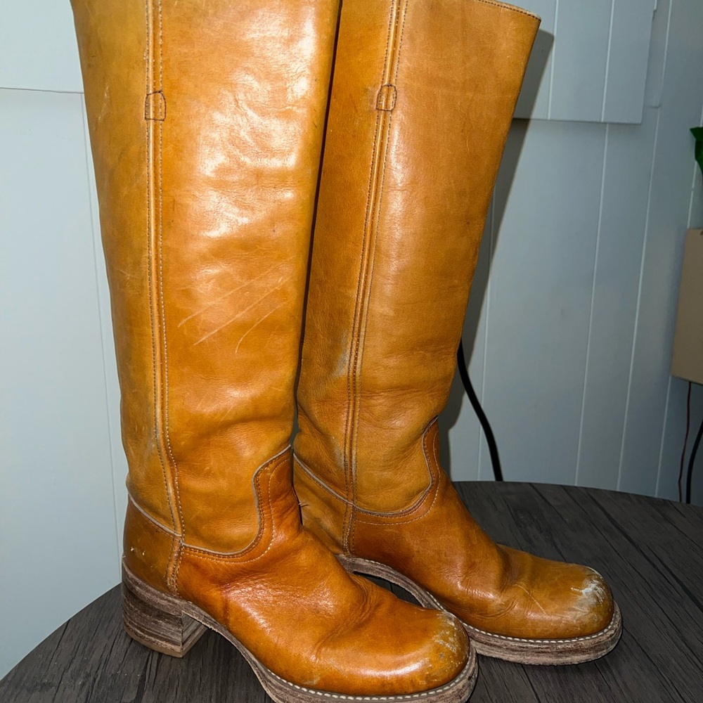 Vintage 60s/70s FRYE Campus Boots W7 8190